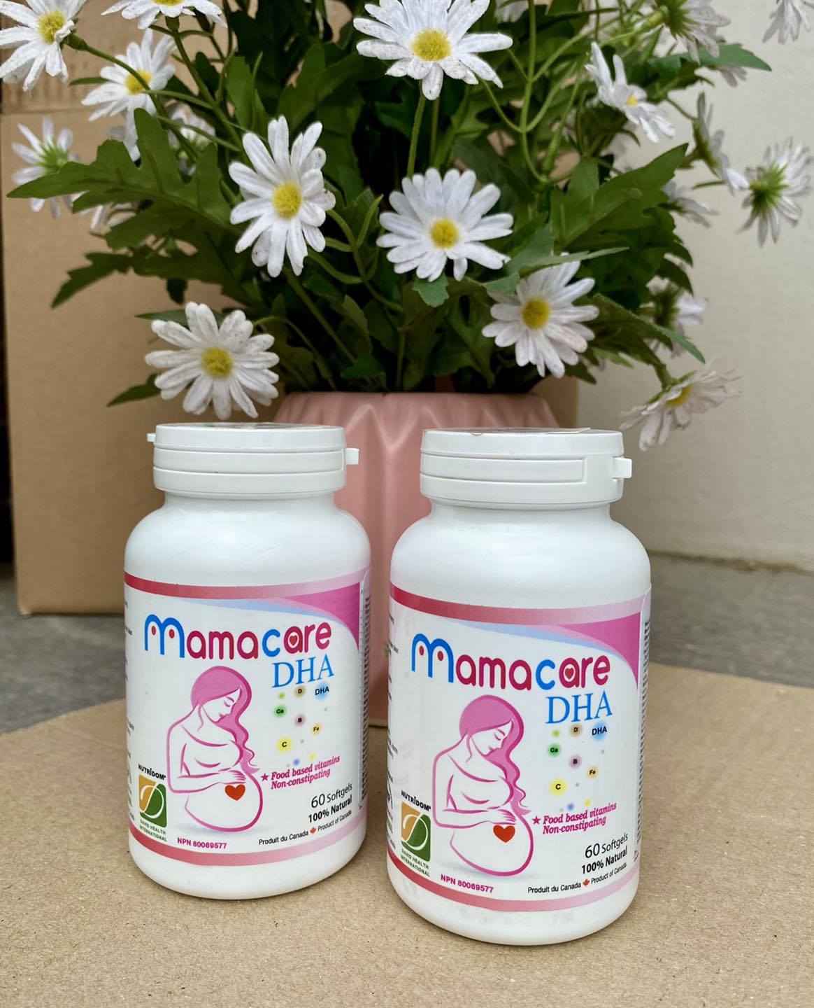 Vitamin tổng hợp cho mẹ bầu Mamacare DHA David Health Lọ 60 viên